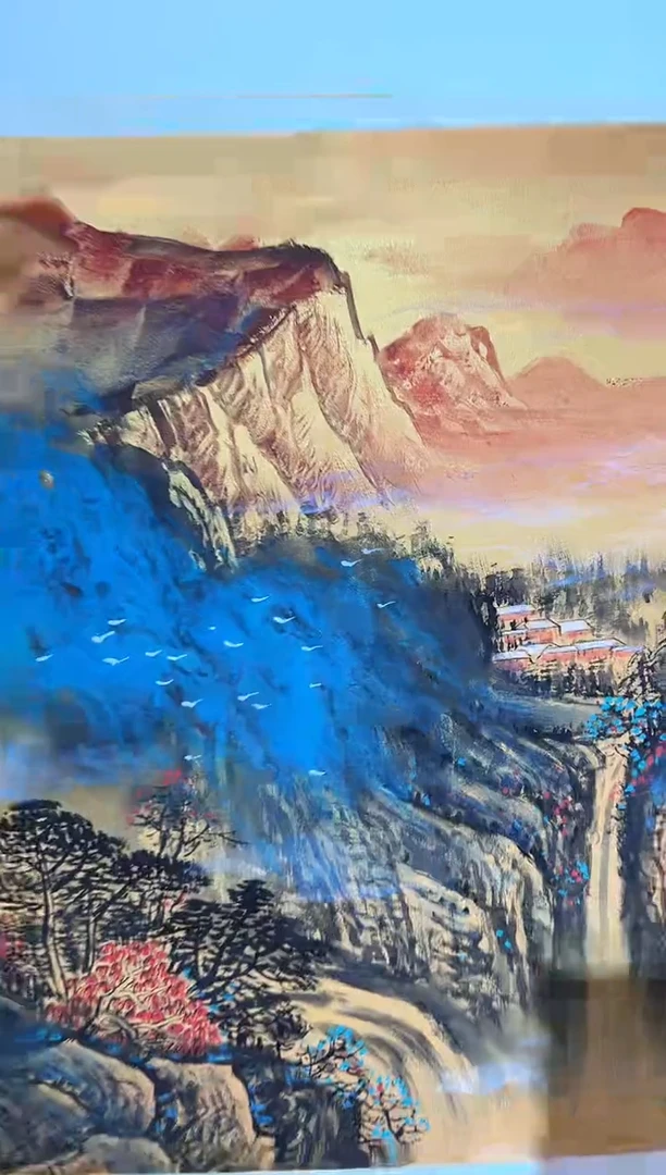 书法国画SS-1201221-ZHY央创美术馆