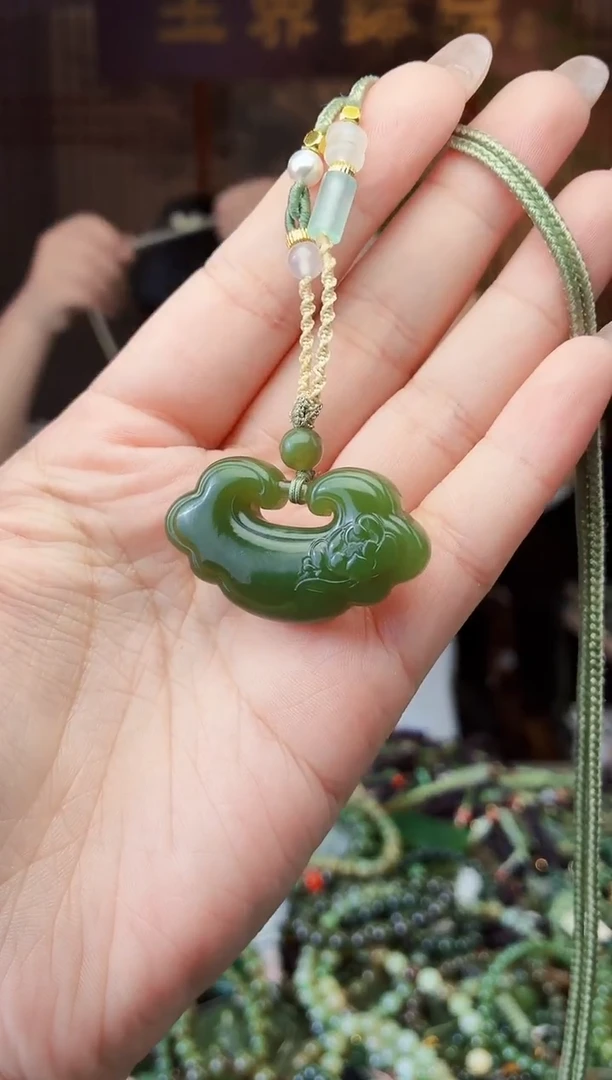 颈饰未镶嵌和田玉多样性发货拍一发一