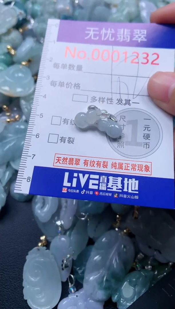 颈饰未镶嵌翡翠1232