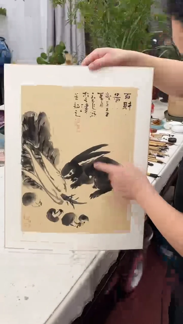纸本1【定制】董老师（玉飞）国画作品