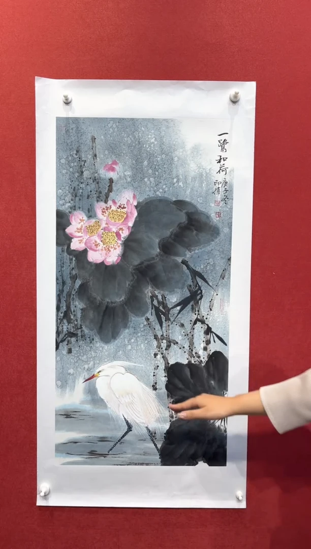 国画张印伟老师现场创作 26