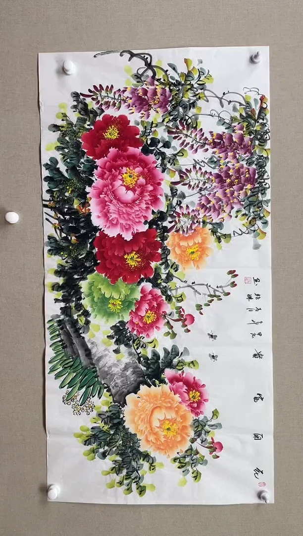 国画138*68 孙艳琳孙艳琳孙艳琳孙艳琳