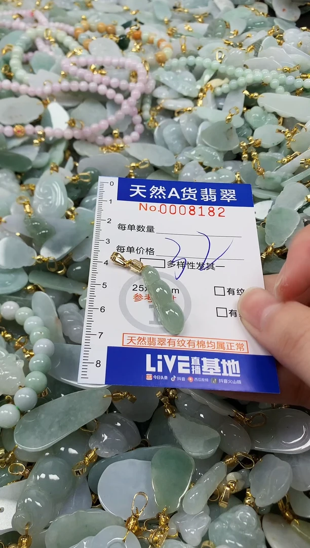 颈饰未镶嵌翡翠纯天然a货翡翠