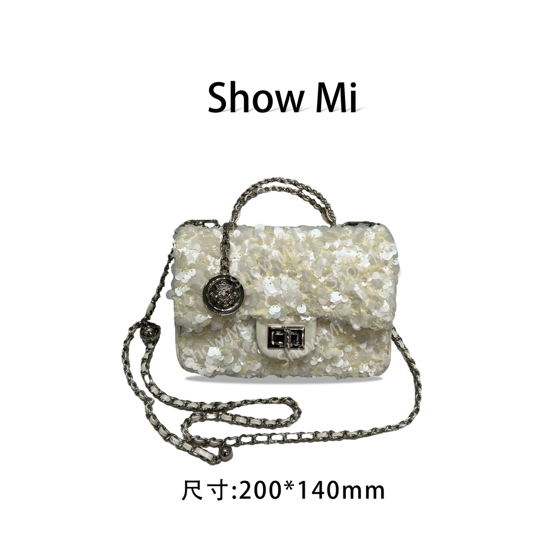 【Show Mi】ZT-D7180-流光白-轻奢小众时尚百搭女士包sm