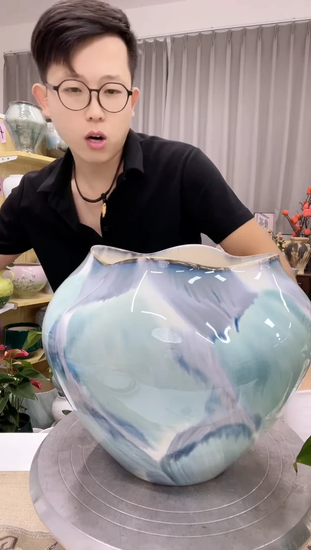 陶瓷花盆 8.5  直播链接