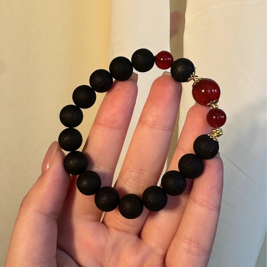 JZX1.0MM单圈 圆珠搭配非遗手串