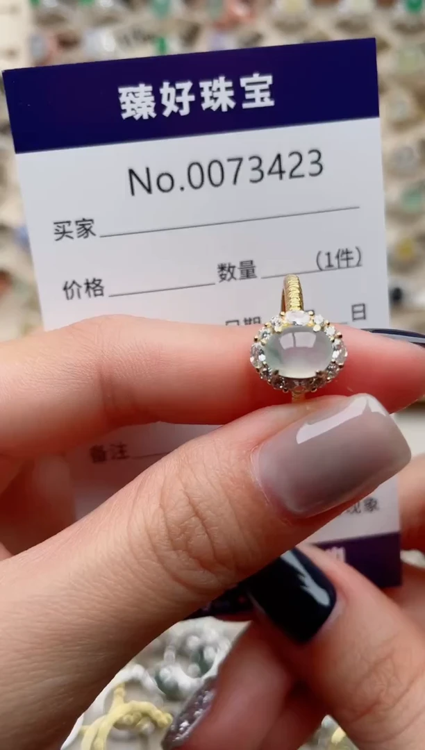 【闪购商品】翡翠戒指银S925镶嵌.........