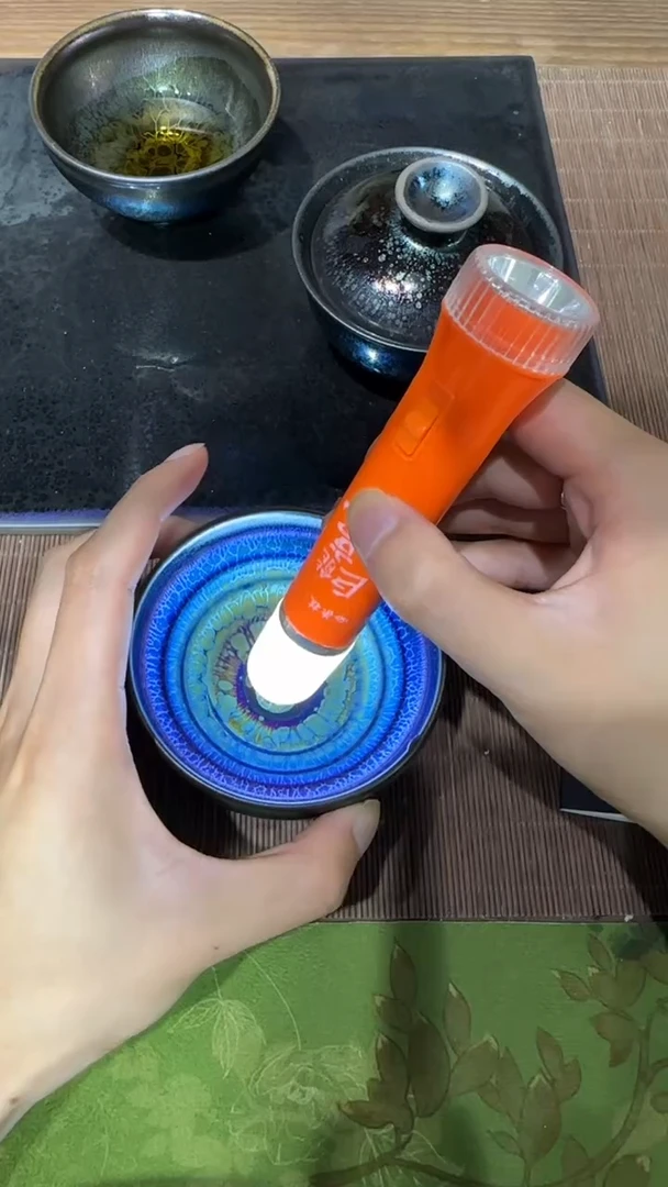 茶盏4七彩创始人谢贞生收藏专场390