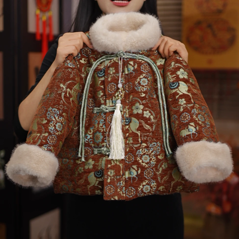 2026款【】新中式拜年服  冬季保暖加厚国风儿童冬装25Y565