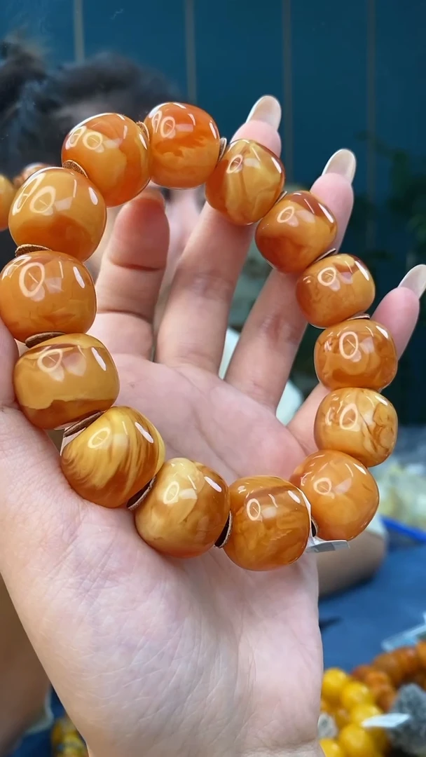 裸石琥珀未镶嵌12/28多样性发其一35