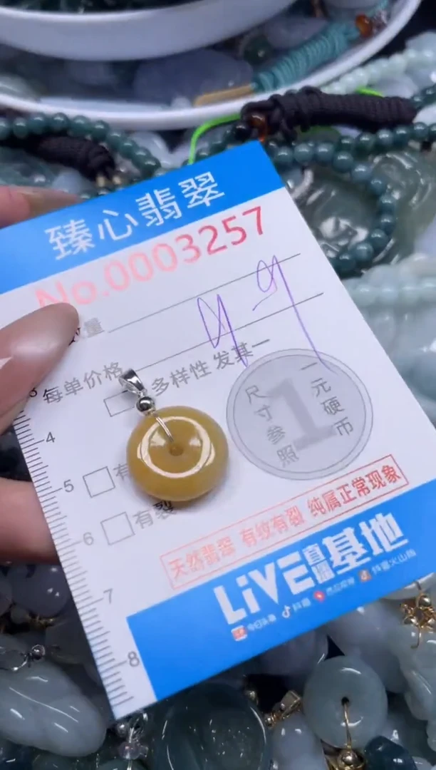 颈饰未镶嵌翡翠3257