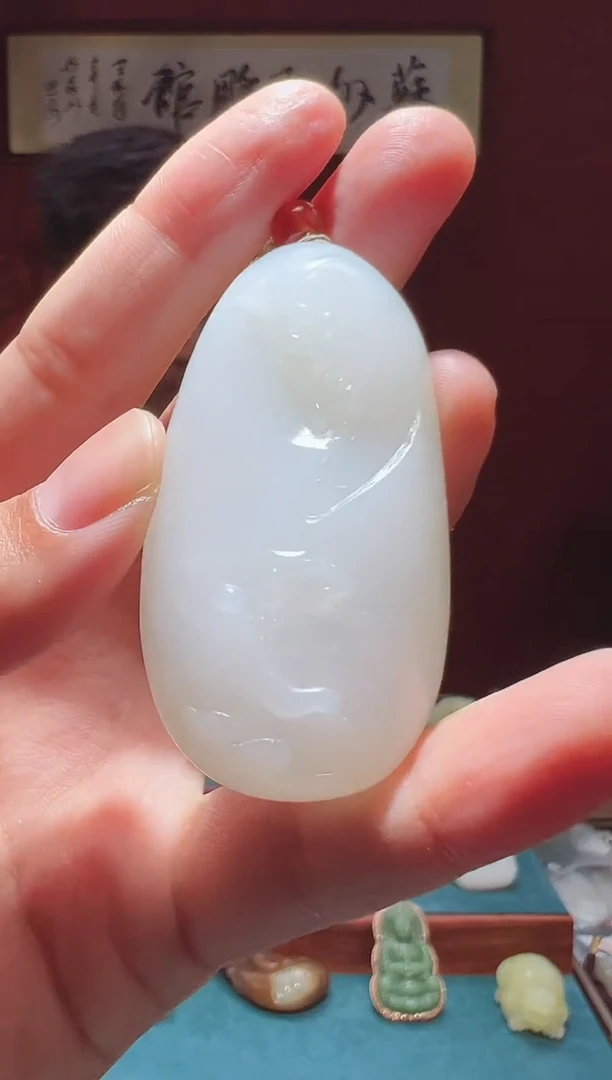 和田玉未镶嵌颈饰1