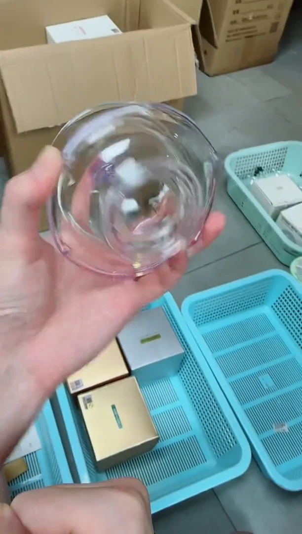 禾器金标沁莲盖碗浅紫（微瑕介意勿拍）