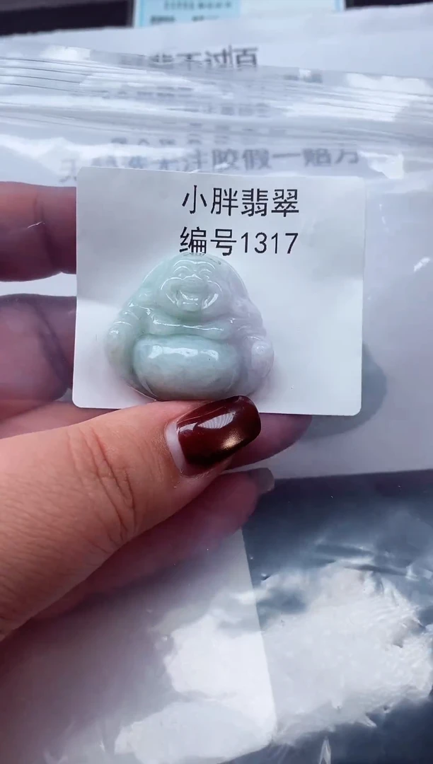 颈饰未镶嵌翡翠缅甸天然A货翡翠1317
