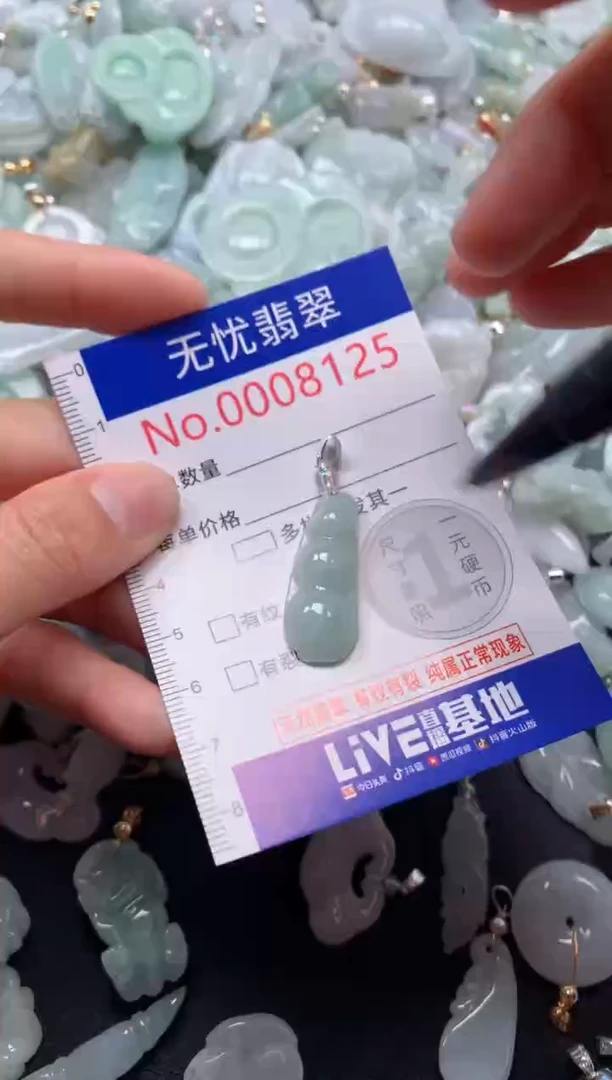 颈饰未镶嵌翡翠8125