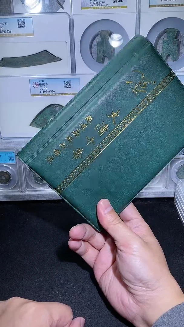 铜宝泉收藏淸十帝钱币册36枚