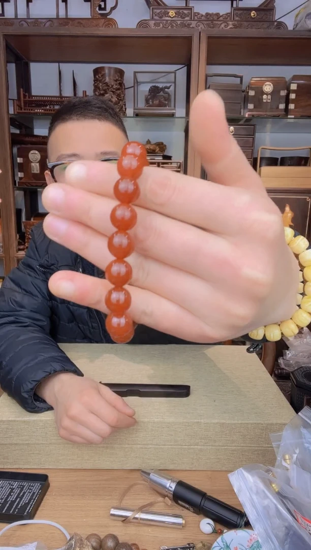 【闪购商品】乌木类书架608玛1.2单圈手串