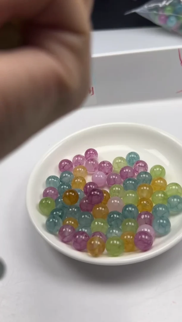 未镶嵌颈饰碧玺w2509彩虹碧玺10mm*20颗