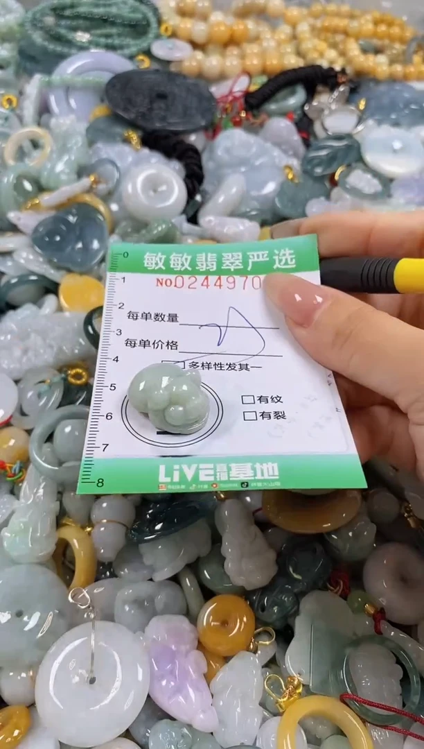 翡翠未镶嵌颈饰闪购0244970多样性发其一