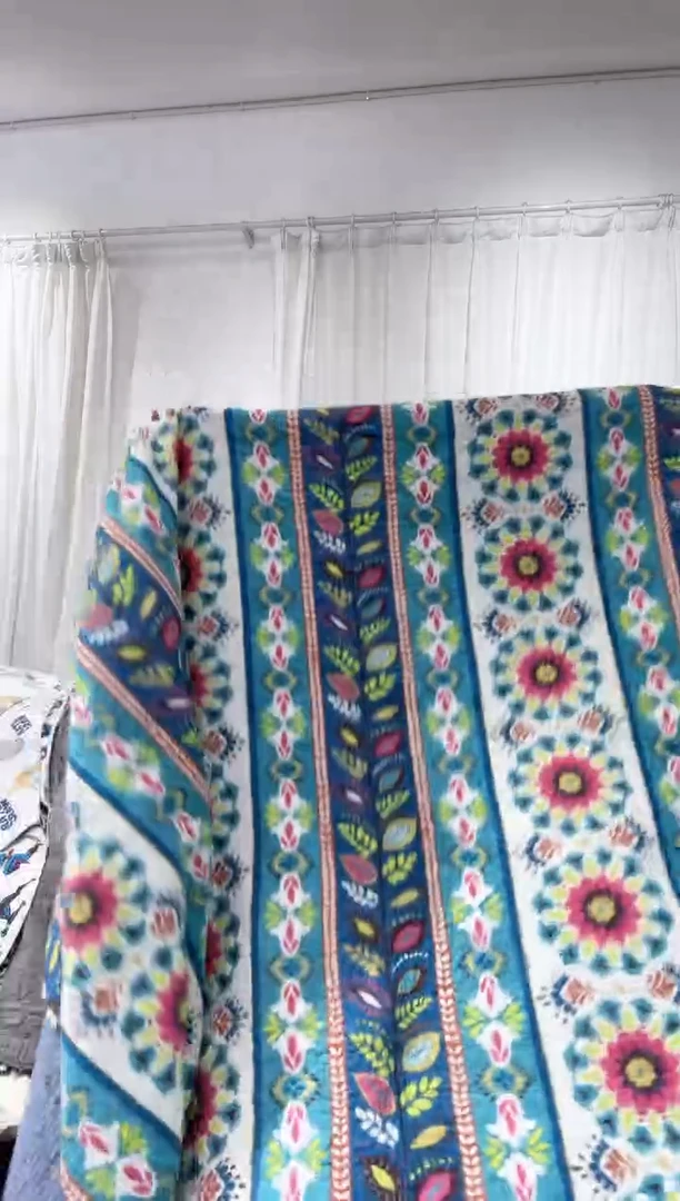 棉220*240纯棉床盖93号微瑕