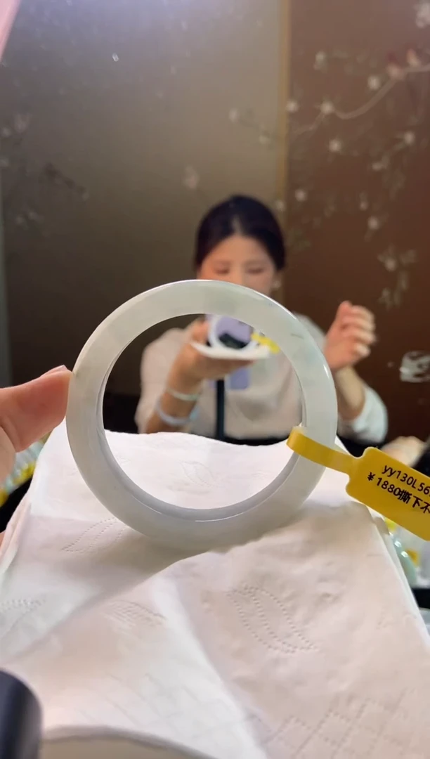 未镶嵌手镯翡翠圈口x56-57