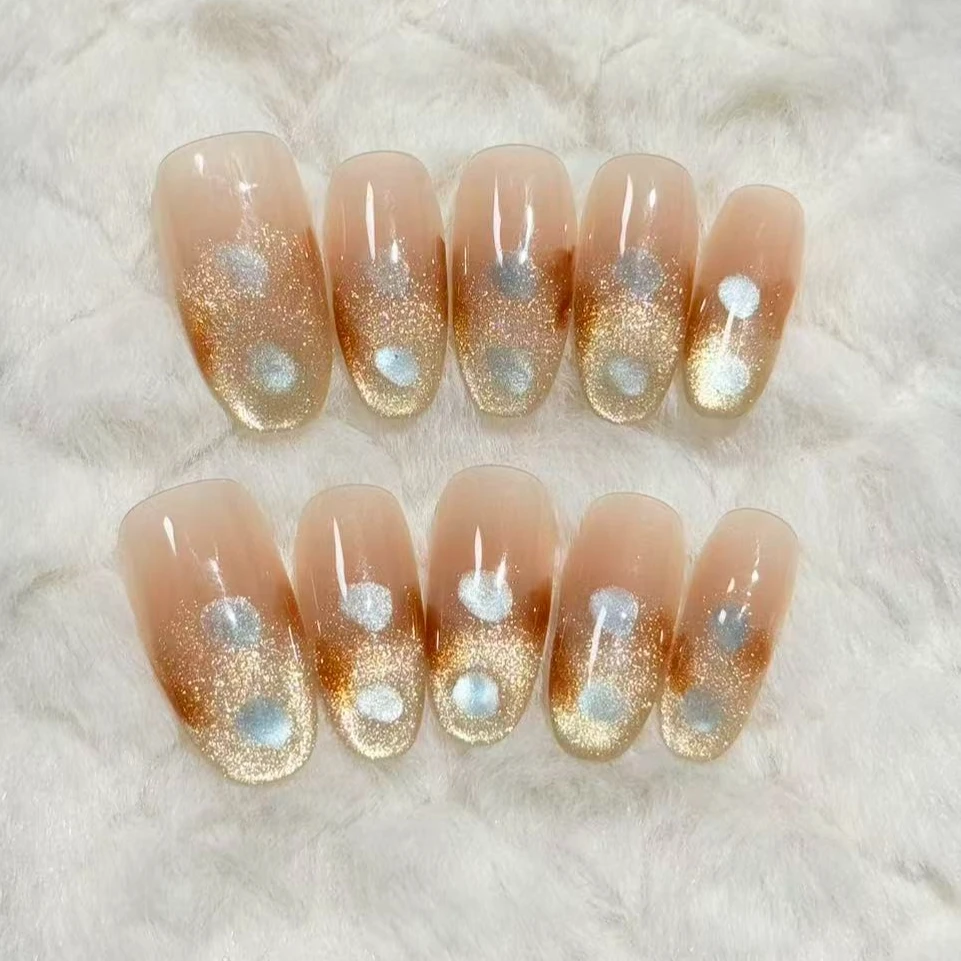 B51【隐形翅膀】新年款纯手工秋冬显白气质穿戴甲