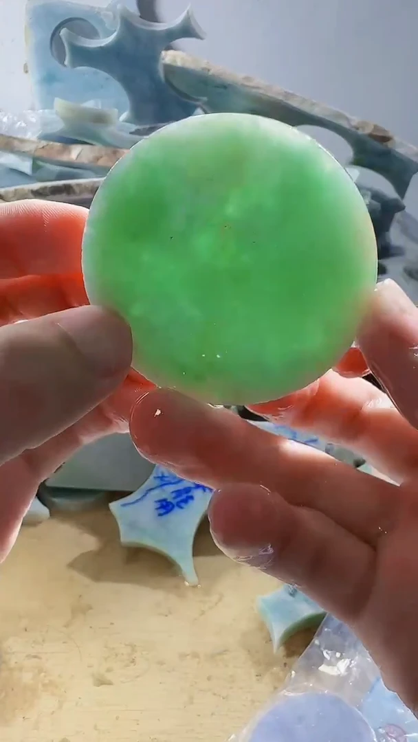 裸石翡翠天然缅甸翡翠2502