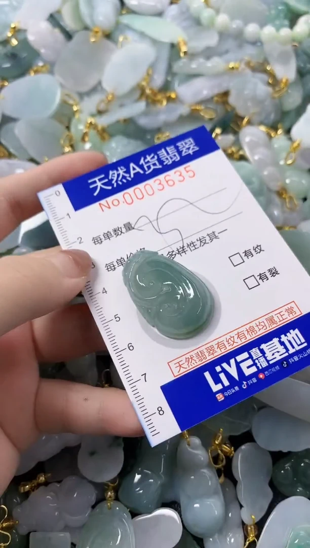 颈饰未镶嵌翡翠天然A货翡翠