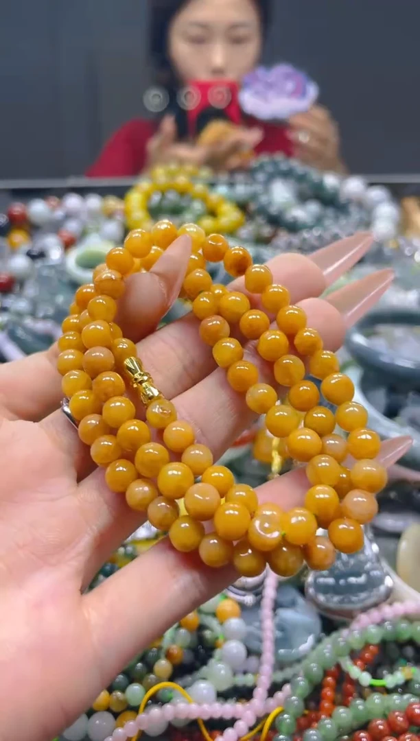 颈饰未镶嵌翡翠5MM