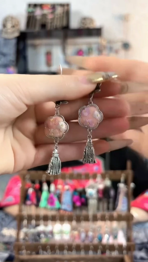 织绣彩云南阁民族风老绣非遗饰品015