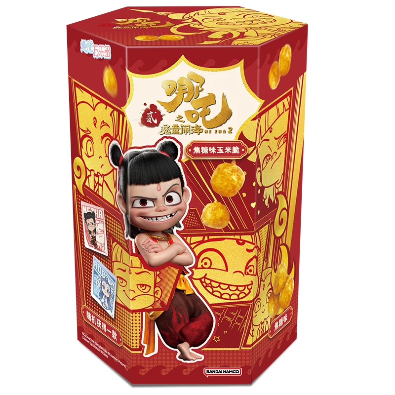 趣脆万乐多 哪吒之魔童闹海 贰 焦糖味玉米脆（膨化食品）