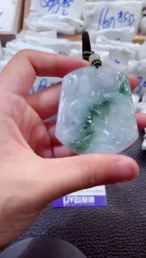 颈饰未镶嵌翡翠00002065御龙大势至
