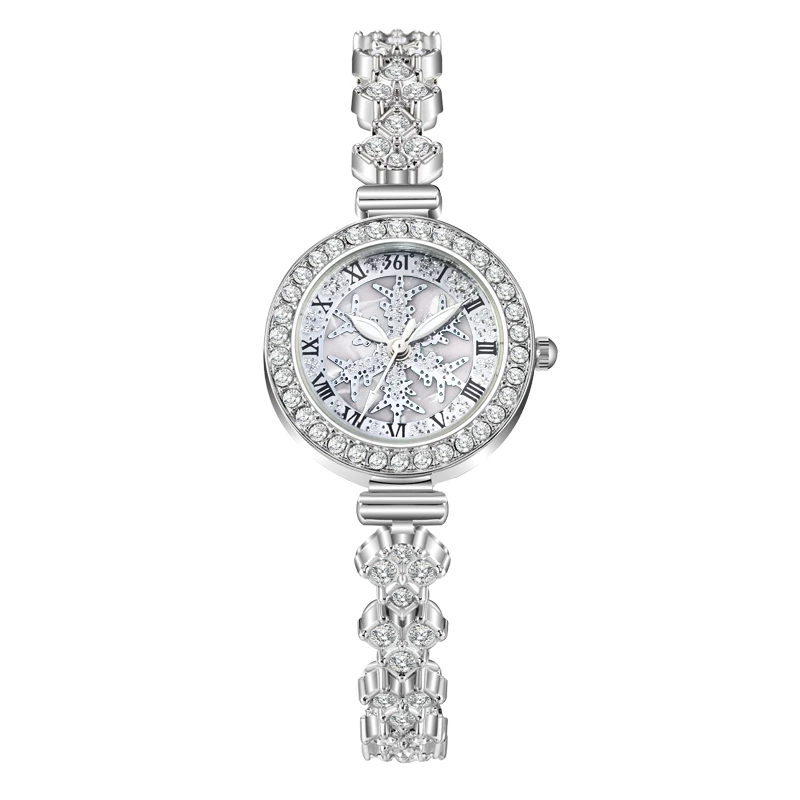 361°女士美人鱼风格轻奢时尚学生钢带腕表送女友