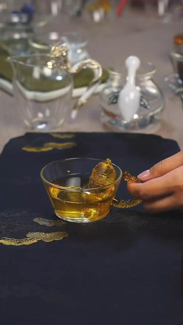 晶焱泡澡猫主人杯橘色