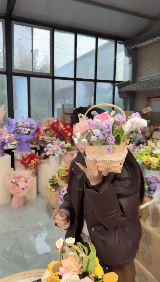 非遗手工定制花束，孤品清仓