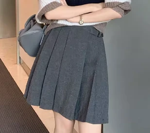 【福袋】课代表半身裙 减龄神器~miu系学院风百褶短裙