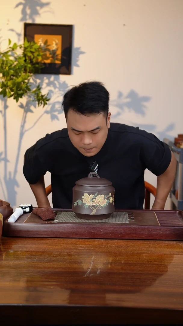 宜兴原矿紫砂茶叶罐