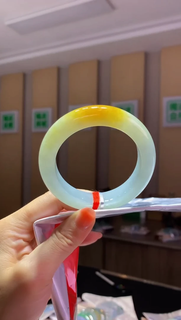 未镶嵌手镯翡翠- Q54圈口 55.2