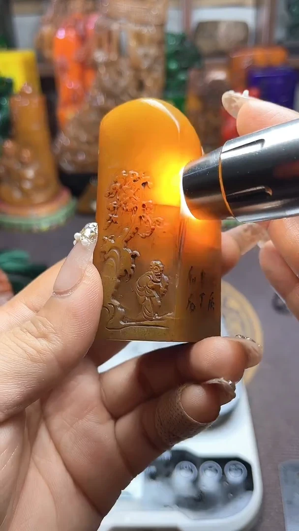 寿山石印石纯天然石料