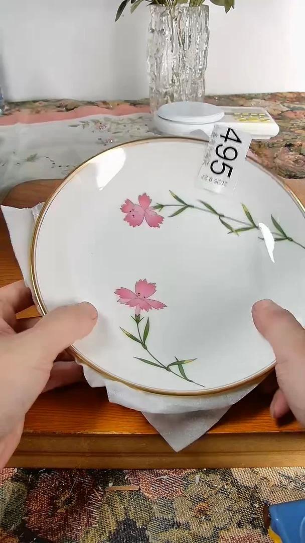 瓷片雁*呢小淼海外陶瓷工艺品