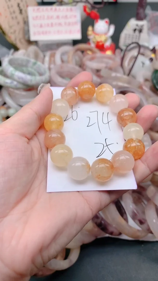 未镶嵌手镯石英质玉274