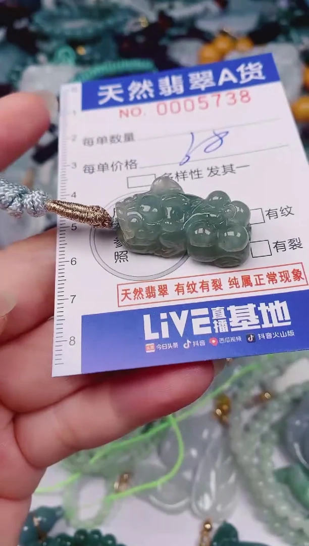 颈饰未镶嵌翡翠00005738