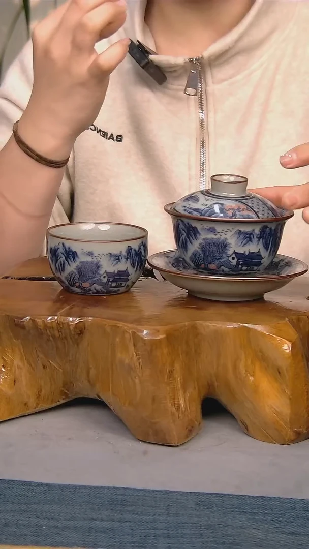 【闪购商品】简装家用款2件套 陶瓷家用茶具系列