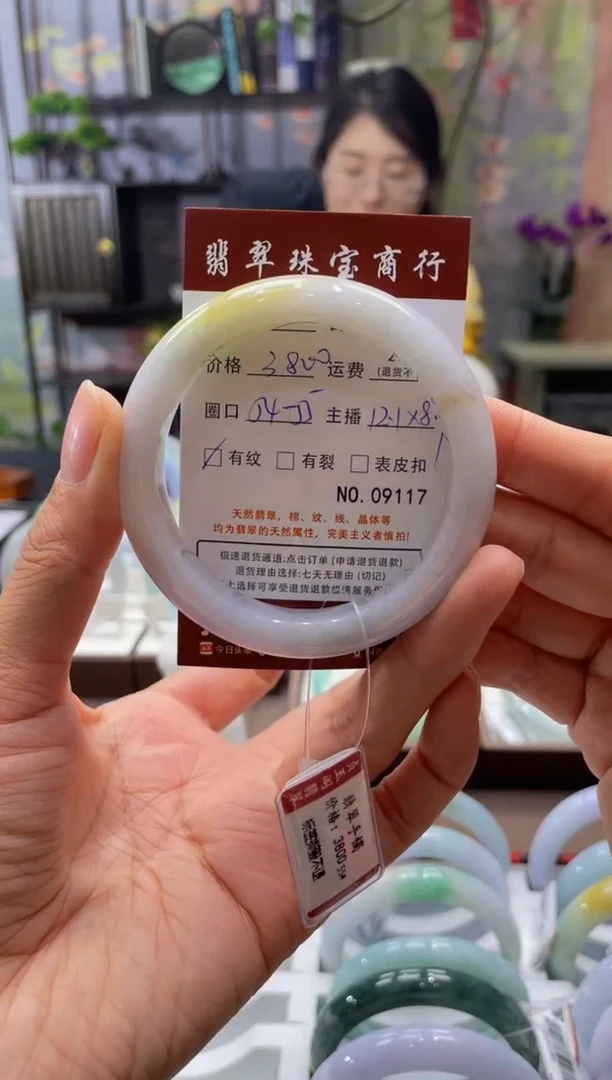 未镶嵌手镯翡翠9117*****