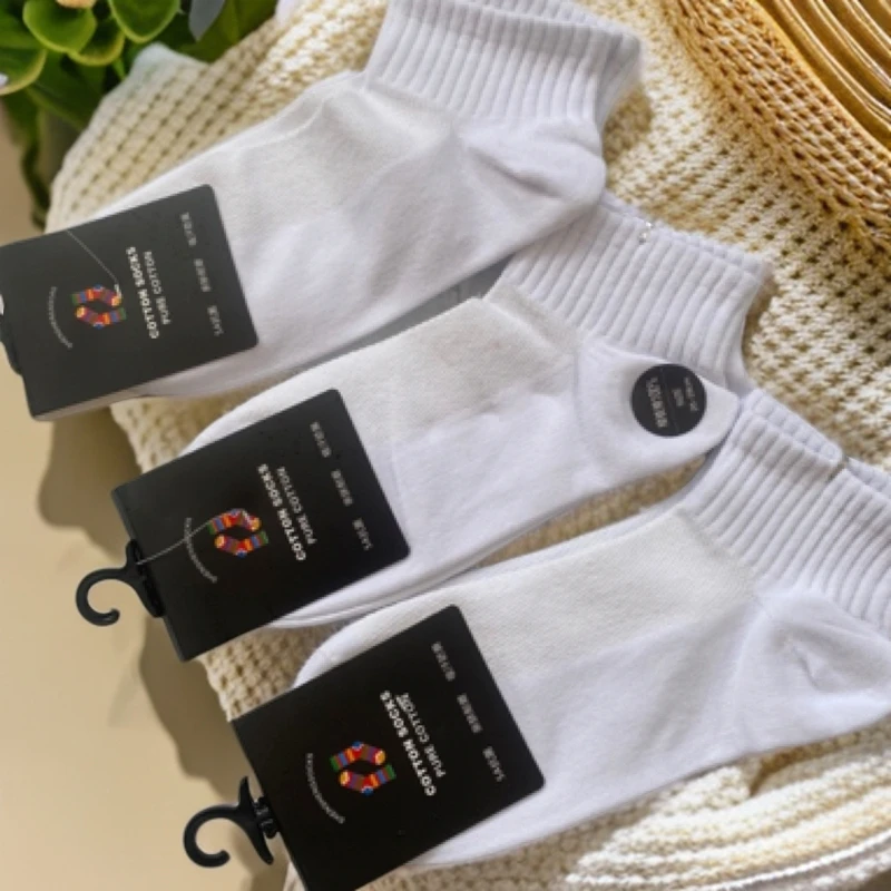 夏季薄款爆款男士短袜防臭吸汗纯棉袜子抗菌吸汗透气舒适