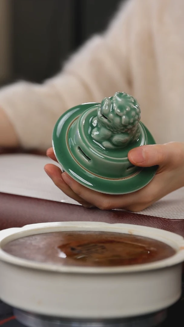 【闪购商品】香炉醒狮献瑞香炉