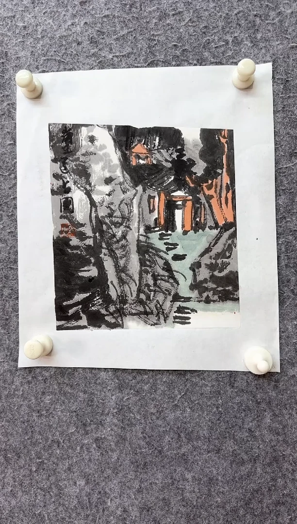 国画LY-JZP老师绘画作品