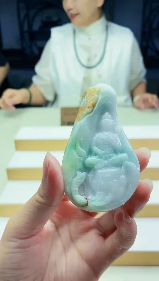 定制翡翠未镶嵌毛货08190071