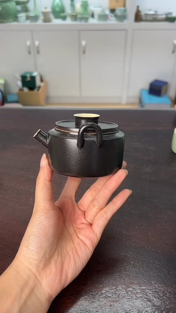 龙泉云间青瓷小米茶器