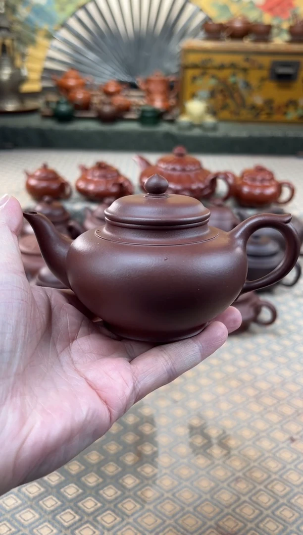 茶壶紫砂底槽清笑樱胡200CC